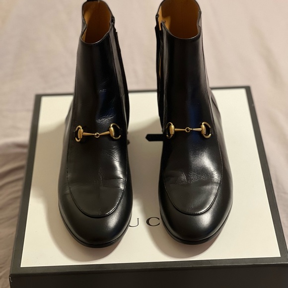 Gucci Jordaan leather ankle boot (size 40) - Picture 1 of 3